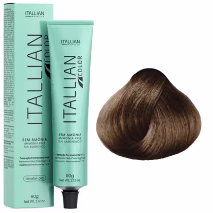 Imagem do produto Coloração Itallian Color Sem Amônia 60g 6.0 Loiro Escuro