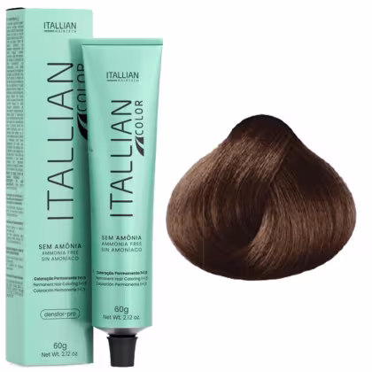 Imagem do produto Coloração Itallian Color Sem Amônia 60g 6.41 Loiro Cobre Cinza
