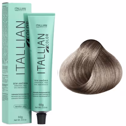Imagem do produto Coloração Itallian Color Sem Amônia 60g 10.1 Loiro Platina Cinza