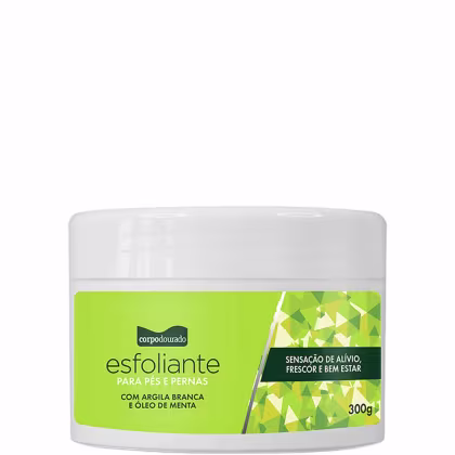 Imagem do produto Corpo Dourado Clinic Mais - Esfoliante para Pés e Pernas com Óleo de Menta 300g