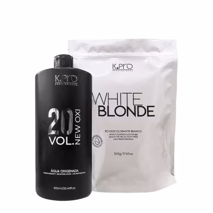 Imagem do produto Kit K.Pro White Blonde Ox 20Vol. (2 produtos)