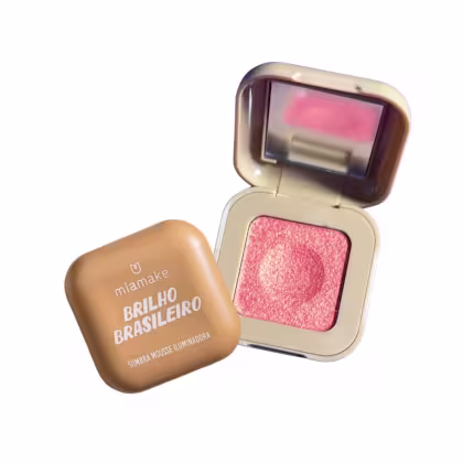 Imagem do produto Sombra Mousse Iluminadora Brilho Brasileiro Mia Make Cor 4