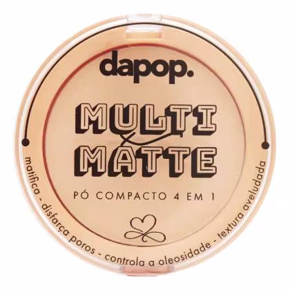 Imagem do produto Pó Compacto Multi Matte Cor 02 - Dapop