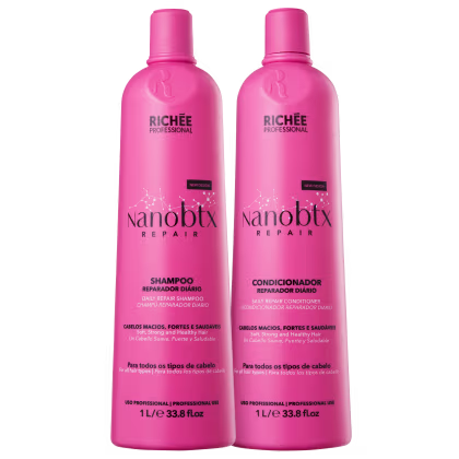 Imagem do produto Kit Richée Professional Nanobtx Repair Duo Salão (2 Produtos)