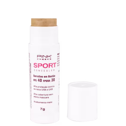 Imagem do produto Pink Cheeks Sport Make Up FPS40 Caramelo - Corretivo Compacto 2,5g