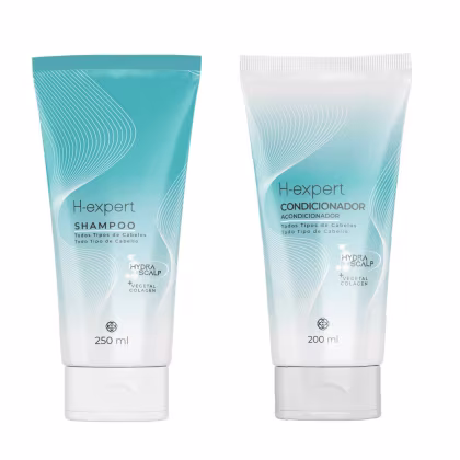 Imagem do produto Kit Shampoo e Condicionador H-Expert Para todos os Cabelos