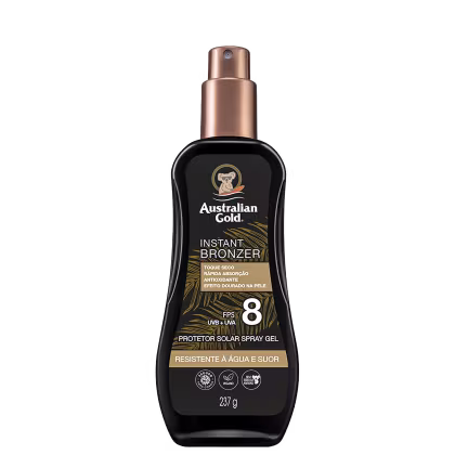 Imagem do produto Australian Gold Instant Bronzer FPS 8 - Protetor Solar em Spray 237g