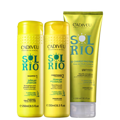 Imagem do produto Kit Cadiveu Professional Sol do Rio Home Care (3 Produtos)