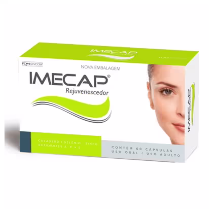 Imagem do produto Imecap Rejuvenescedor - Suplemento Alimentar 60 cápsulas