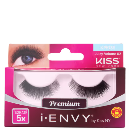 Imagem do produto Kiss New York i-Envy Juicy Volume 02 - Cílios Postiços