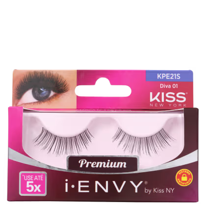 Imagem do produto Kiss New York i-Envy Diva 01 - Cílios Postiços
