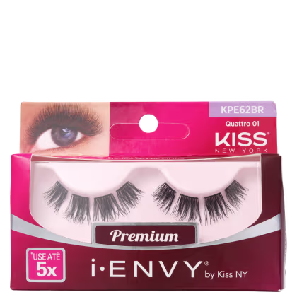 Imagem do produto Kiss New York Quattro 01 - Cílios Postiços
