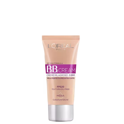 Imagem do produto L'Oréal Paris Dermo Expertise Base 5 em 1 FPS 20 Média - BB Cream 30ml