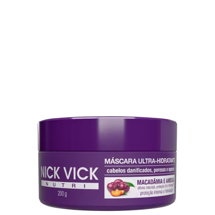Imagem do produto Nick &amp; Vick NUTRI-Hair Ultra-Hidratante - Máscara Capilar 200g
