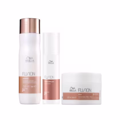 Imagem do produto Wella Professionals Fusion - Shampoo 250ml + Máscara 150ml + Reconstrutor 70ml
