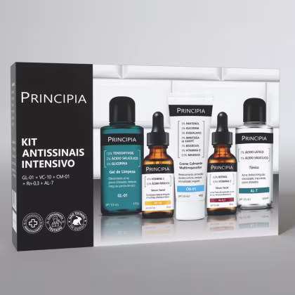 Imagem do produto Principia KIT ANTISSINAIS INTENSIVO GL-01 + AL-7 + VC-10 + RN-0,3 + CM-01