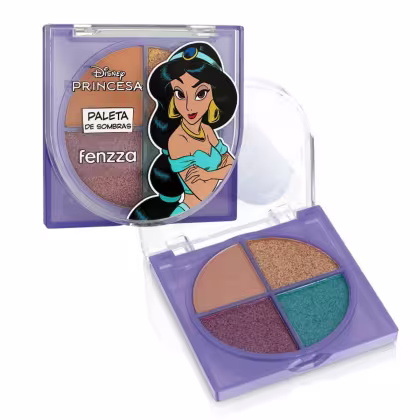 Imagem do produto Paleta Quarteto de Sombras Princesas Fenzza - Jasmine