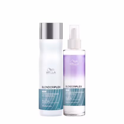 Imagem do produto Kit Wella Professionals Home Mask Leave-in Blondorplex (2 Produtos)