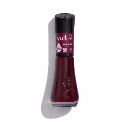 Imagem do produto Esmalte Cremoso Vermelho Cereja Flor 5Free  8ml