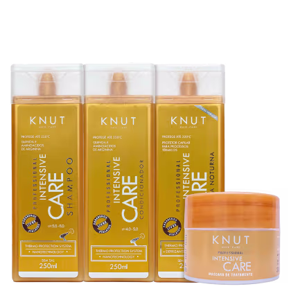 Imagem do produto Kit Knut Intensive Care Sem Frizz (4 Produtos) 