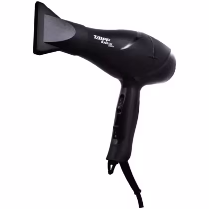 Imagem do produto Secador Taiff Black Íon 2000W 220V Antifrizz Profissional