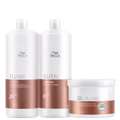 Imagem do produto Kit Wella Professionals Fusion Trio Salão (3 Produtos)
