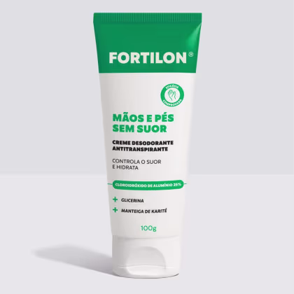 Imagem do produto Dailus Fortilon Mãos e Pés sem Suor - Creme Antitranspirante 120g
