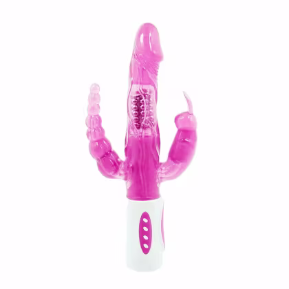 Imagem do produto Vibrador Rotativo Triplo Prazer – Pretty Love