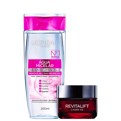 Imagem do produto Kit L'Oréal Paris Laser X3 Redutor de Linhas 2 (2 Produtos)