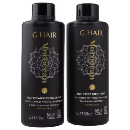 Imagem do produto Kit G.Hair Tratamento Capilar Marroquino Salon (2 Produtos)