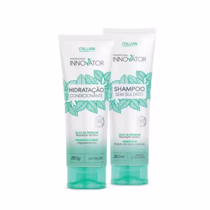 Imagem do produto Kit Itallian Innovator Home Care Shampoo 280ml + Hidratação Condicionante 250g