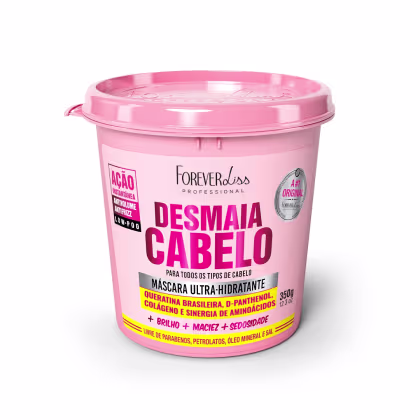 Imagem do produto Forever Liss Professional Desmaia Cabelo - Máscara de Hidratação 350g