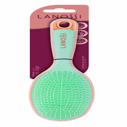 Imagem do produto Escova de Cabelo Free Hair Lanossi – Desembaraço Suave, Uso Diário, Design Leve e Funcional