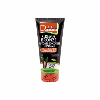 Imagem do produto Autobronzeador Corporal em Creme Delice Solaire Crema Bronze Carota Nera - 200ml