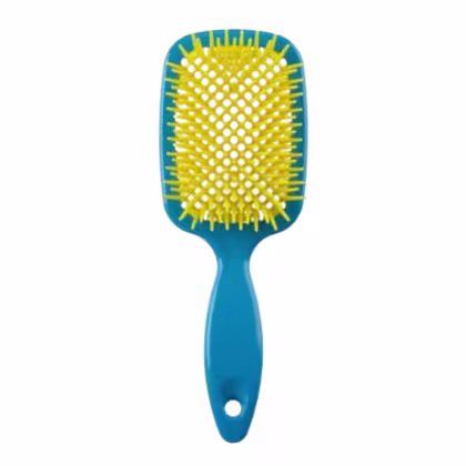 Imagem do produto ESCOVA FAVO QUADR AZUL/AMARELO - DOMPEL 4033