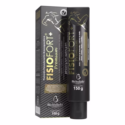 Imagem do produto Pomadas Fisiofort + Premium Preta Forte - Bio Instinto - 150g