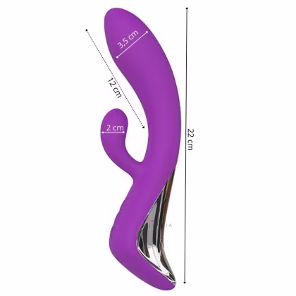 Imagem do produto Muse Vibrador Ponto G e Clitóris Rabbit Movimento de Dedo Formato Anatômico Demons S-Hande em Silicone Recarregável