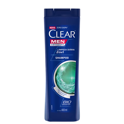 Imagem do produto Clear Limpeza Diária 2 em 1 - Shampoo Anticaspa 400ml