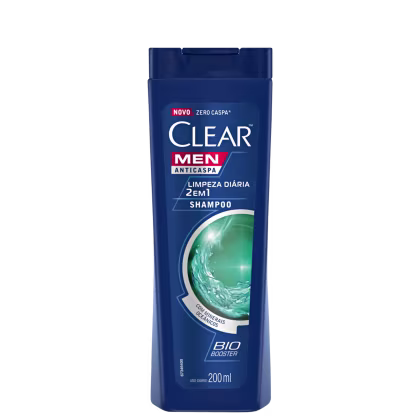 Imagem do produto Clear Limpeza Diária 2 em 1 - Shampoo Anticaspa 200ml