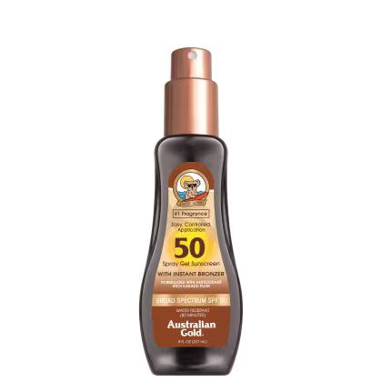 Imagem do produto Australian Gold Instant Bronzer SPF 50 - Protetor Solar em Spray 125g