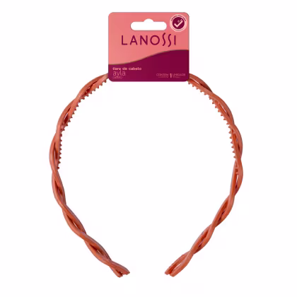 Imagem do produto Tiara para Cabelo Lanossi Ayla – Acessório Confortável, Versátil e Elegante para Penteados