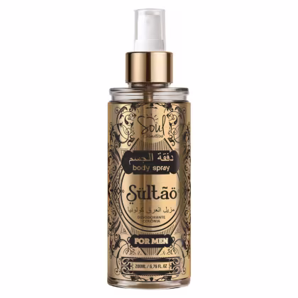 Imagem do produto Body Splash Arabe Sultao Men Soul Cosmeticos 200ml