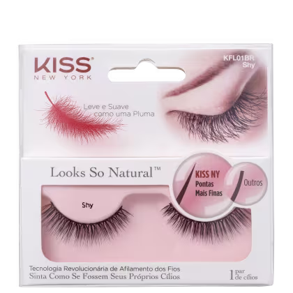 Imagem do produto Kiss New York Looks So Natural Shy - Cílios Postiços 2g