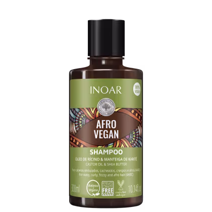 Imagem do produto Inoar Afro Vegan - Shampoo 300ml