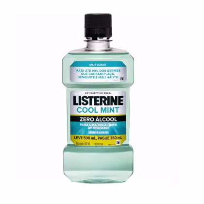 Imagem do produto Enxaguante Bucal Listerine Cool Mint 500ml