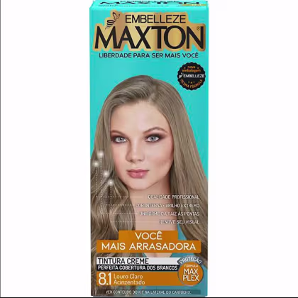 Imagem do produto Maxton 8.1 Louro Sueco - Tintura Creme 158g