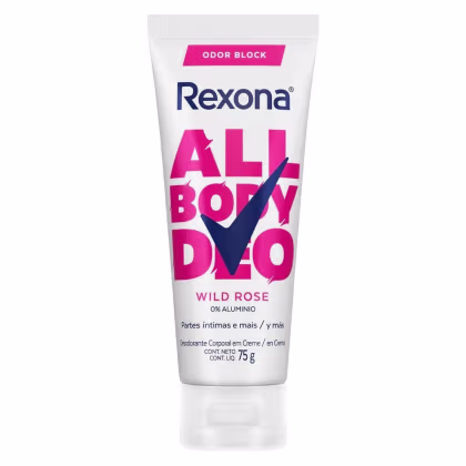 Imagem do produto Desodorante Corporal Creme Rexona All Body Deo Wild Rose 75g