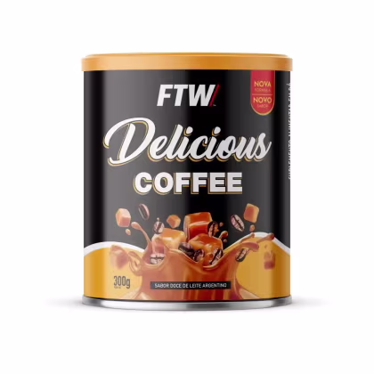 Imagem do produto Delicious Coffee - Sabor Doce de Leite - 300G - FTW