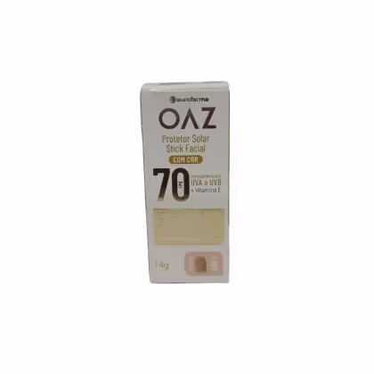 Imagem do produto OAZ Protetor Solar em Stick Facial Com Cor Fps70 14ml - Cor 1