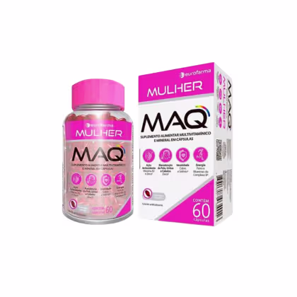 Imagem do produto Suplemento Alimentar Maq Mulher 60 Cápsulas Eurofarma